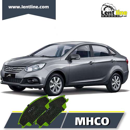لنت ترمز جلو جک جی 4 برند MHCO