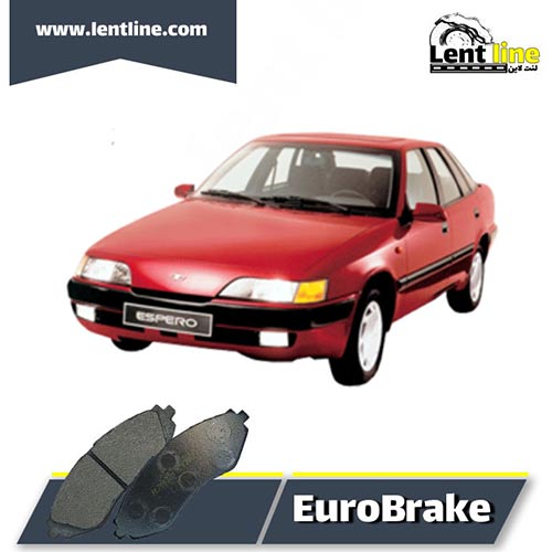 لنت ترمز جلو دوو اسپرو برند Euro brake