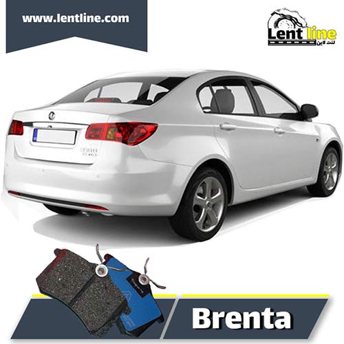 لنت ترمز عقب ام جی 350 برند Brenta