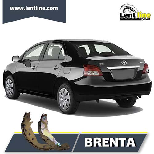 لنت ترمز عقب یاریس برند Brenta