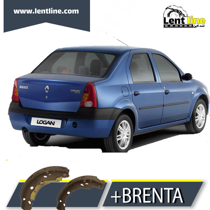 لنت ترمز عقب ال نود گروه B برندBRENTA+
