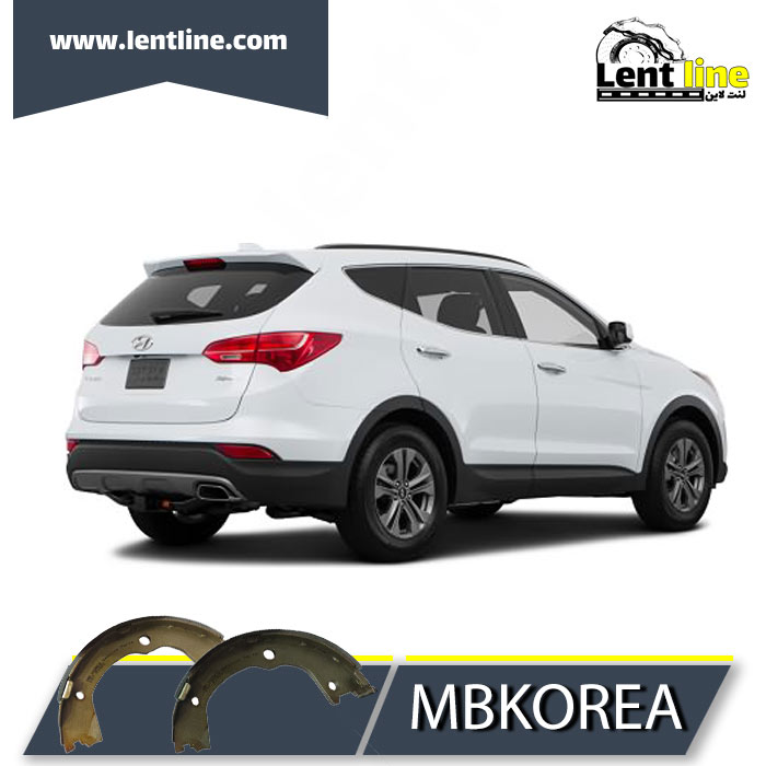 لنت عقب ترمز دستی سانتافه کد MS 10 6 برند MBKOREA