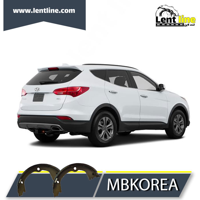 لنت عقب ترمز دستی سانتافه کد MS 10 3 برند MBKOREA