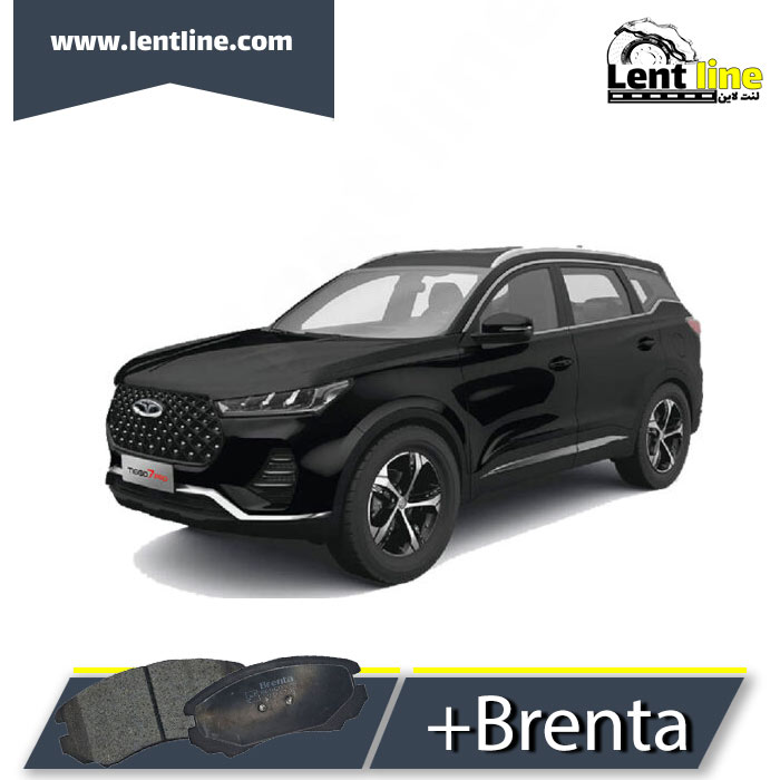 لنت ترمز جلو تیگو 7 پرو برند Brenta+